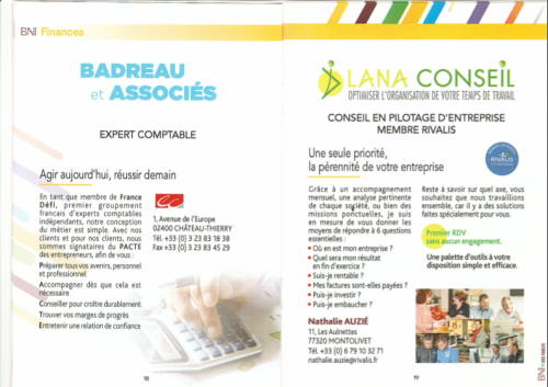 LANA CONSEIL : Conseil en pilotage d'entreprise, Membre RIVALIS LANA CONSEIL : Conseil en pilotage d'entreprise, Membre RIVALIS