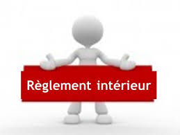REGLEMENT INTERIEUR V1 REGLEMENT INTERIEUR V1